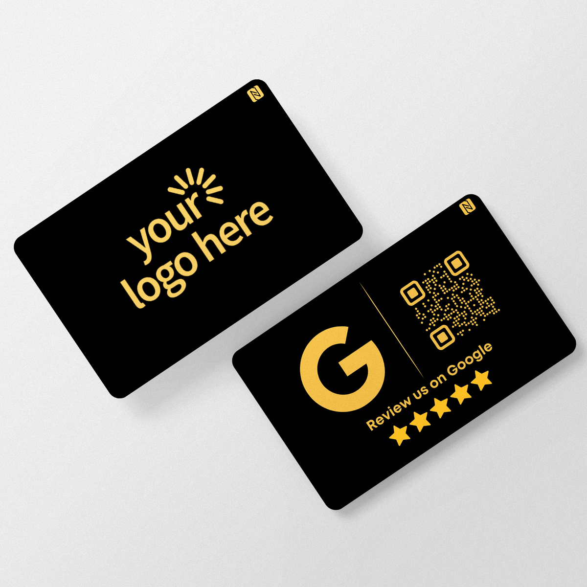 Google Review NFC Card- Classic Black